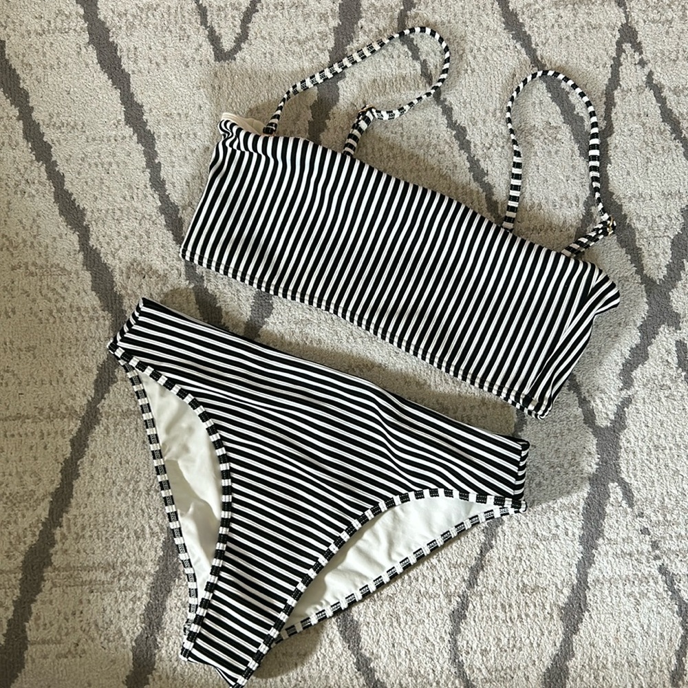 Lspace Ribbed Bikini Set